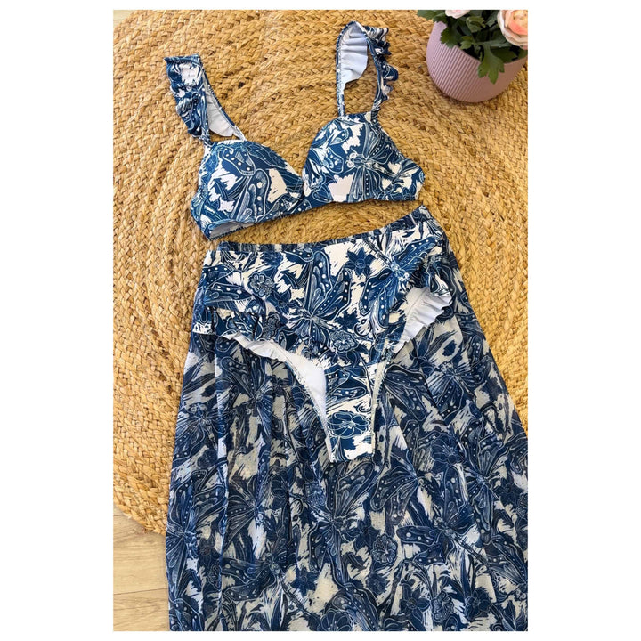 Georgia boho three piece swimwear