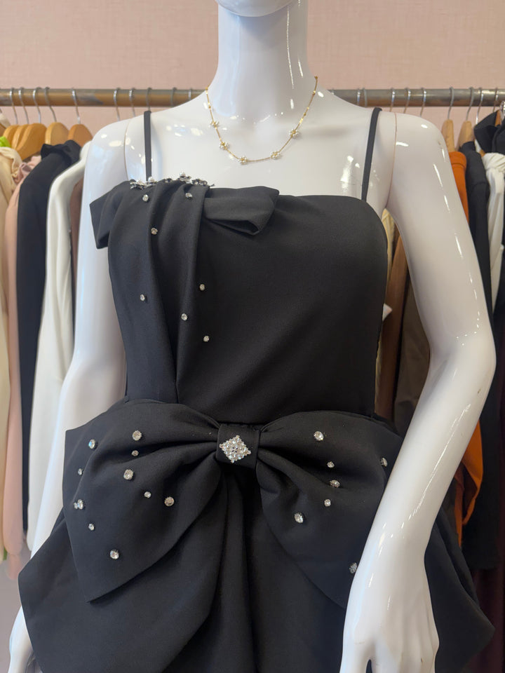 Violet bow dress