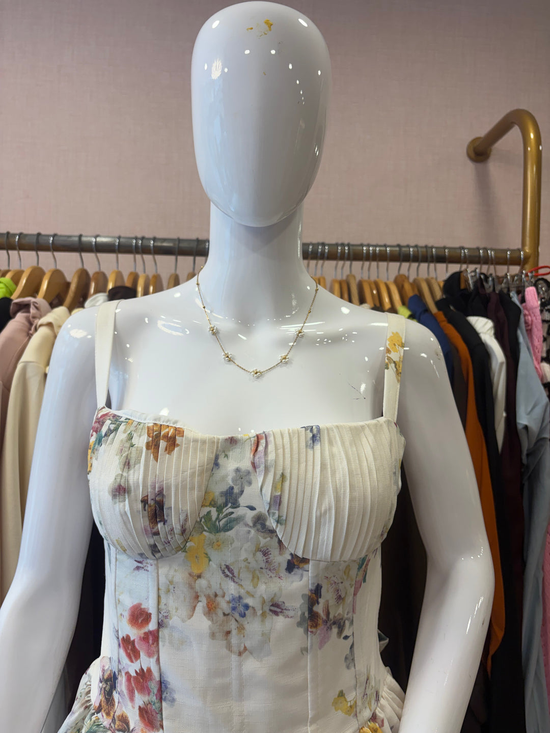 Zoey printed dress