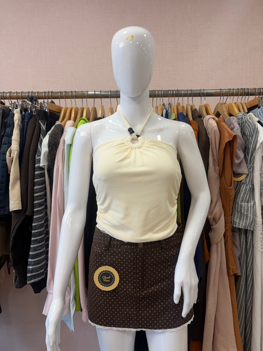 Madison halter neck top
