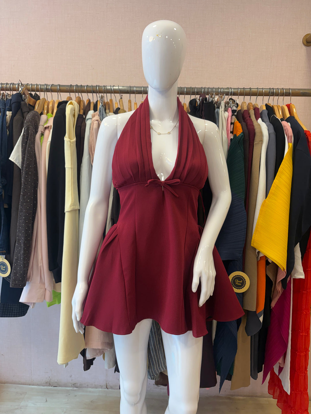 Adeline halter neck  dress