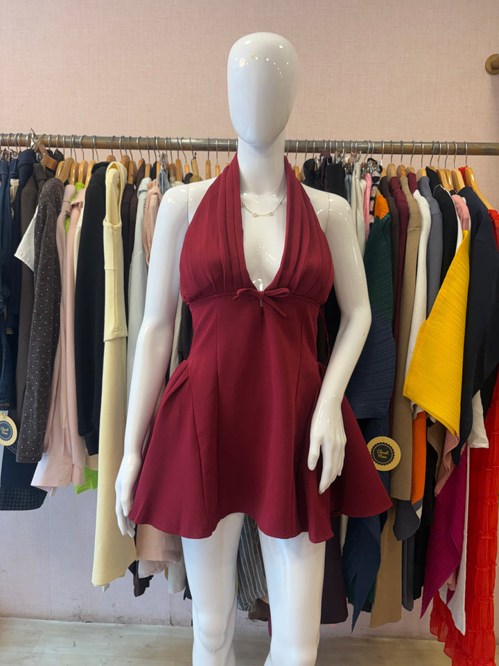 Adeline halter neck  dress