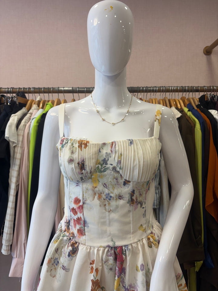 Zoey printed dress