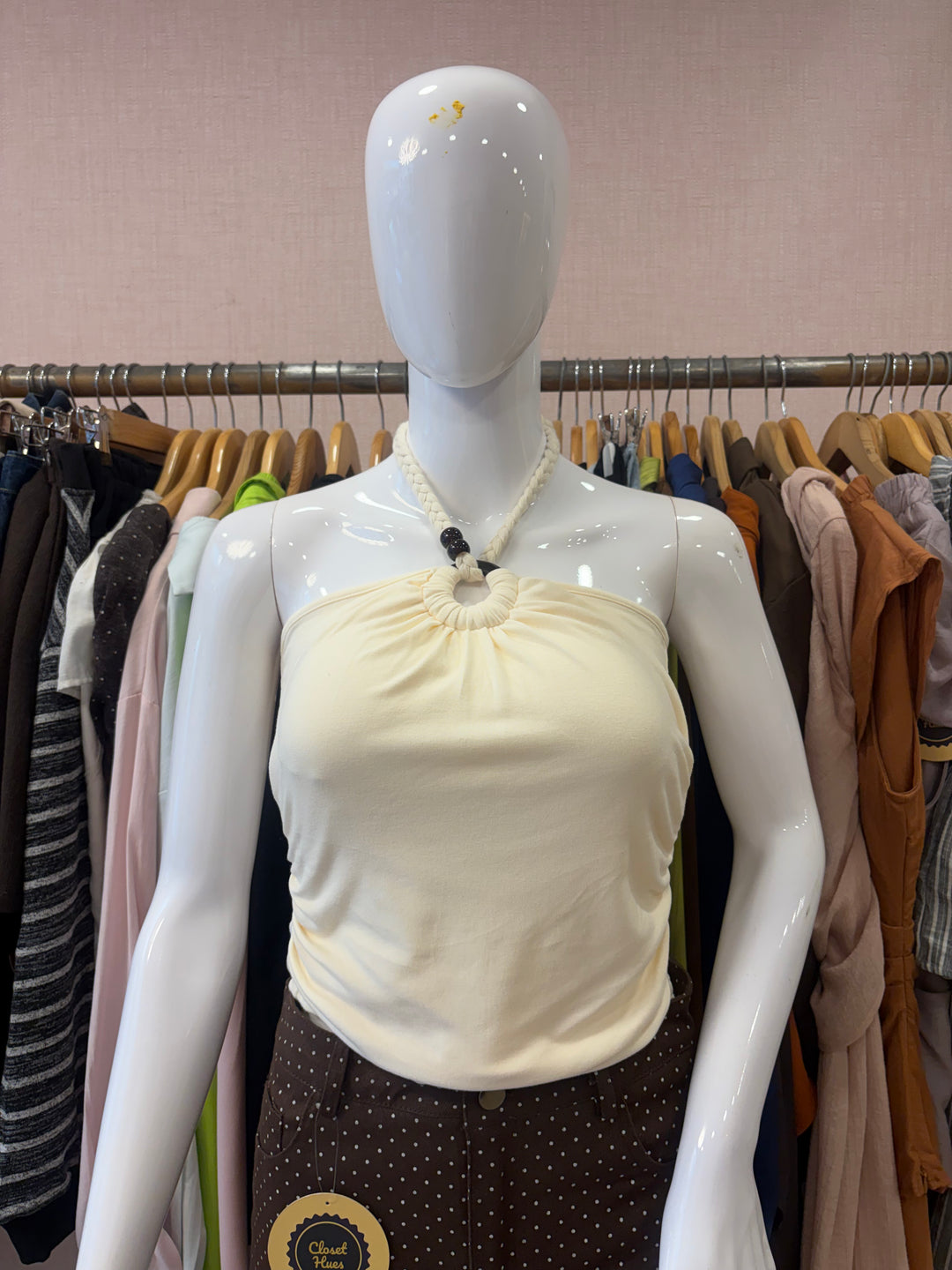 Madison halter neck top