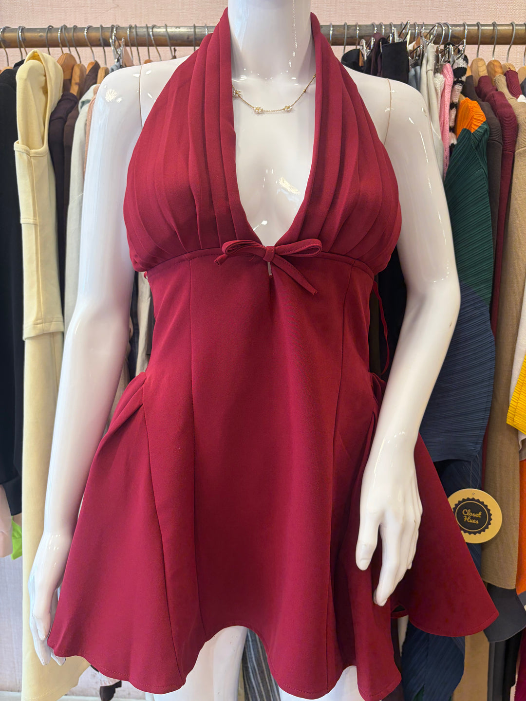Adeline halter neck  dress