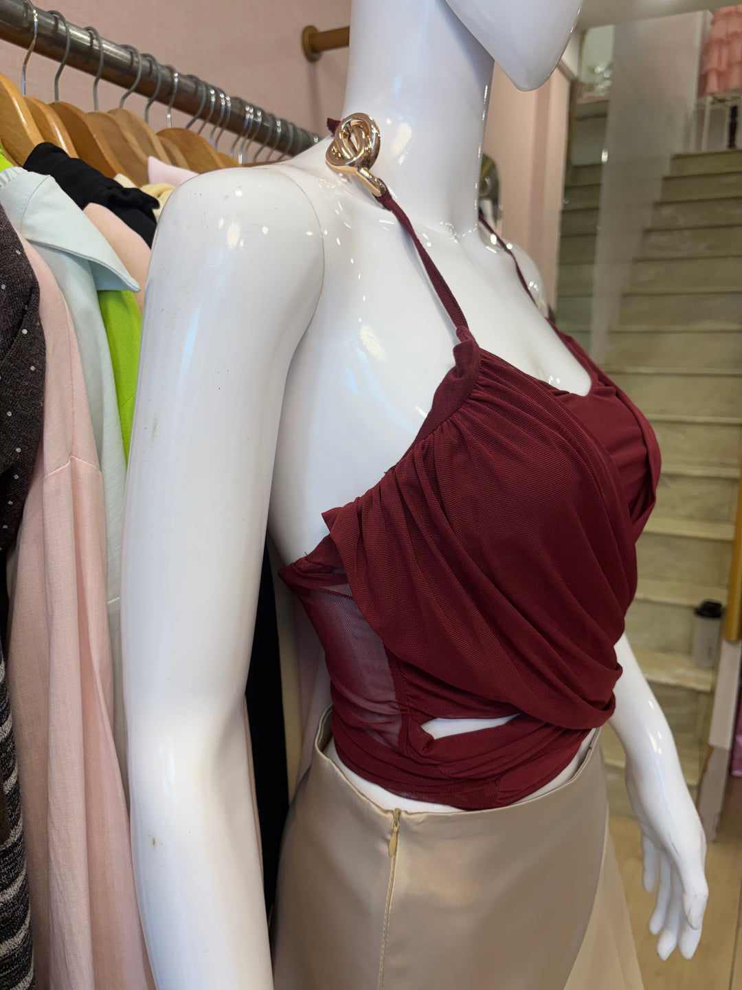 Riley criss cross top