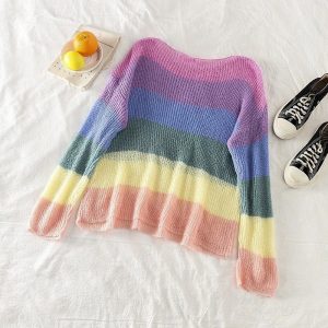 Rainbow Pullover