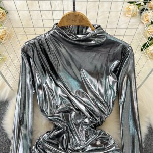 Allen metallic dress